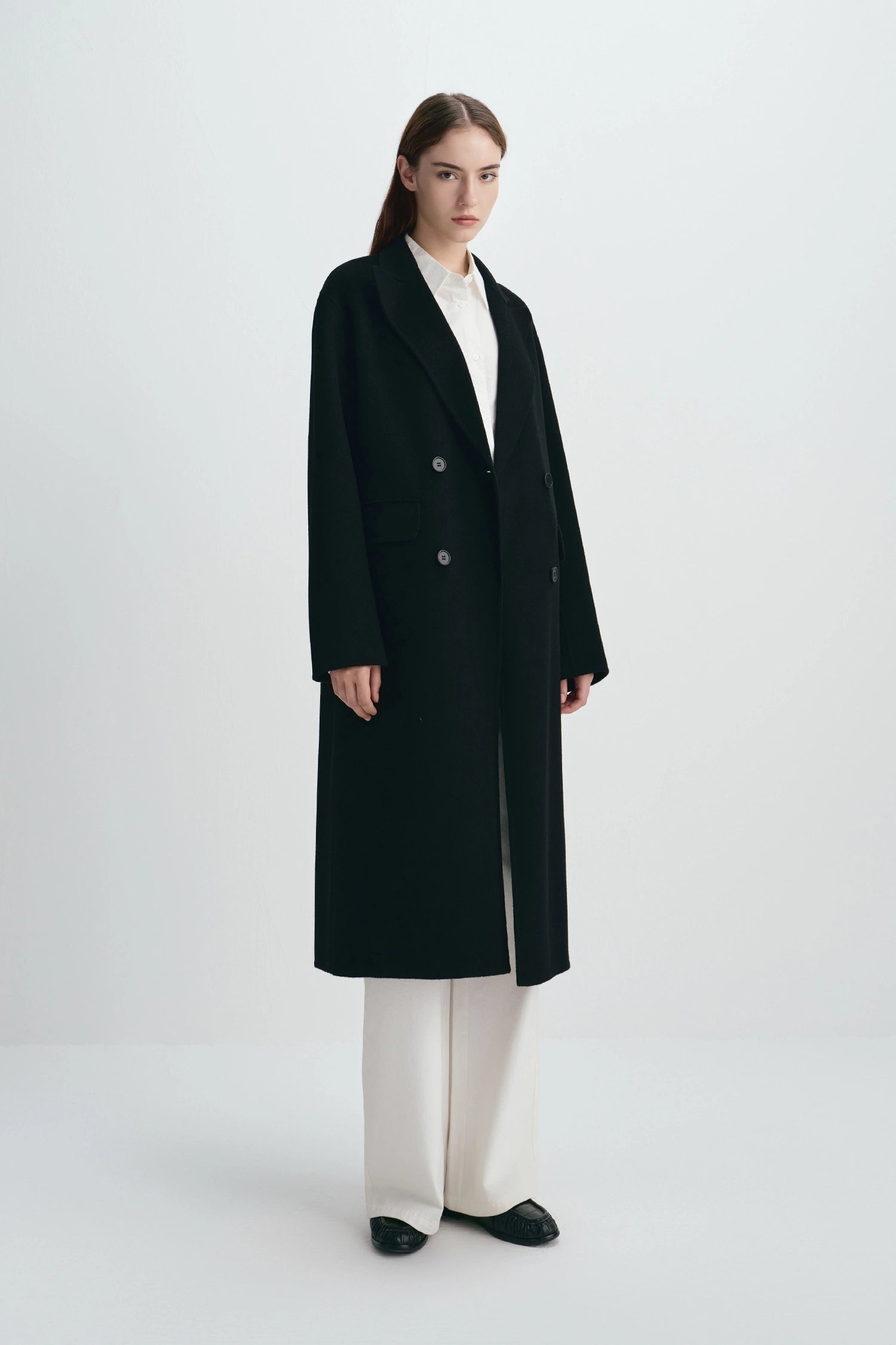 Teo Handmade Coat Black