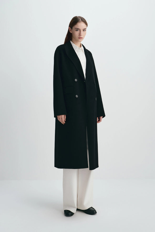 Teo Handmade Coat Black