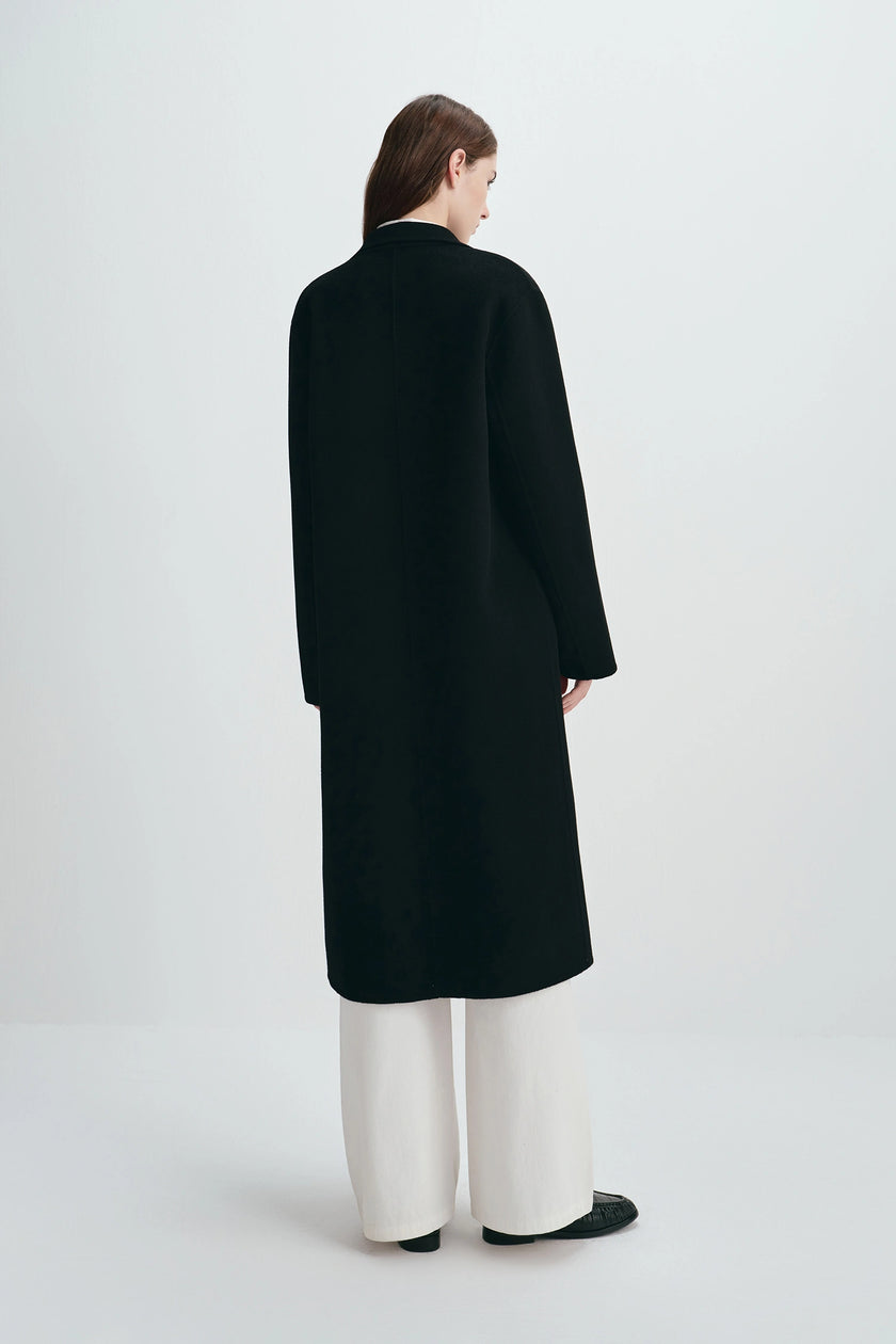 Teo Handmade Coat Black