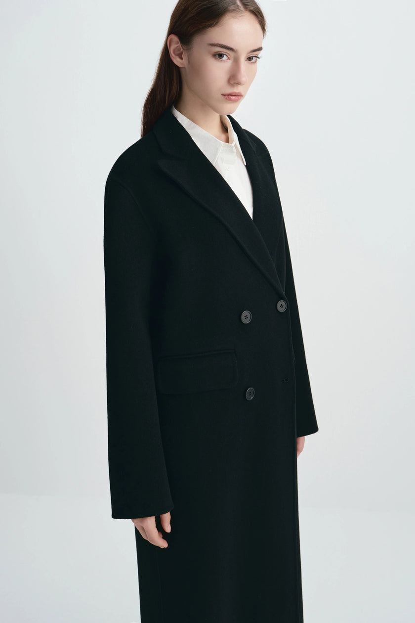 Teo Handmade Coat Black