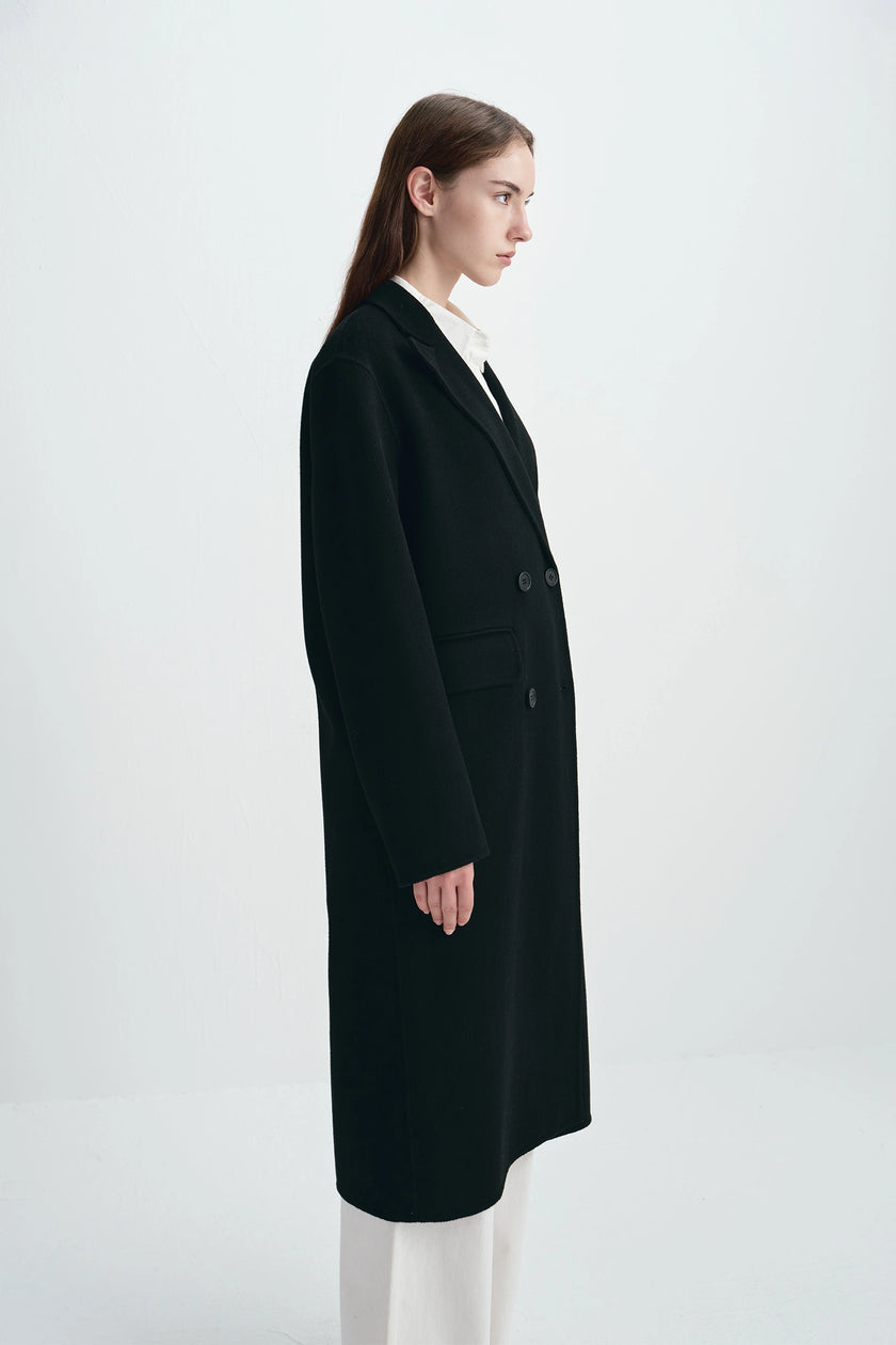 Teo Handmade Coat Black