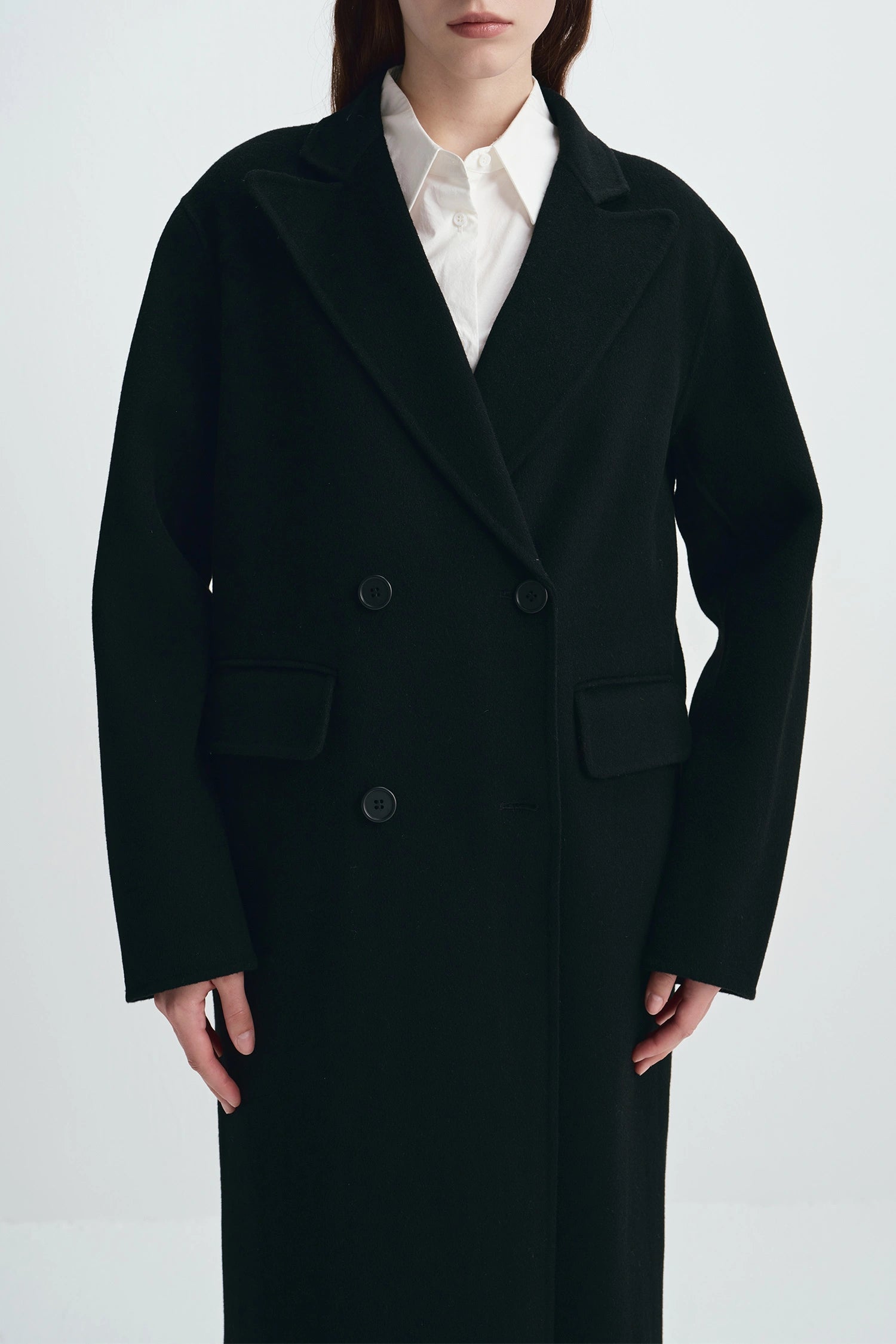 Teo Handmade Coat Black