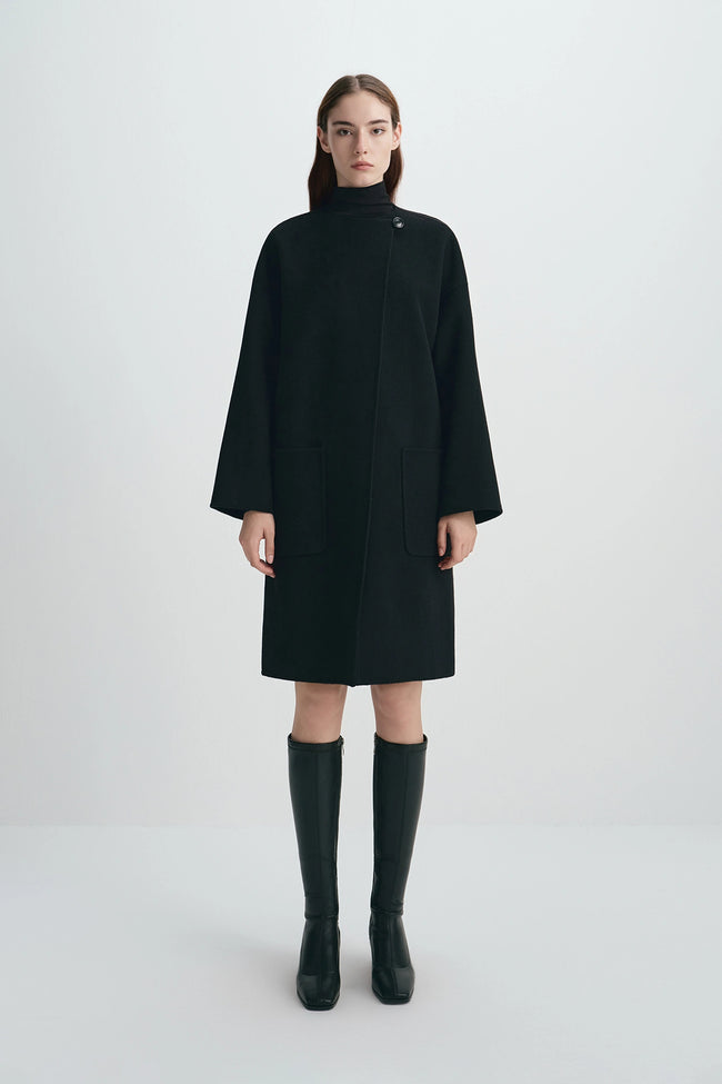 Dionis Pocket Coat Black
