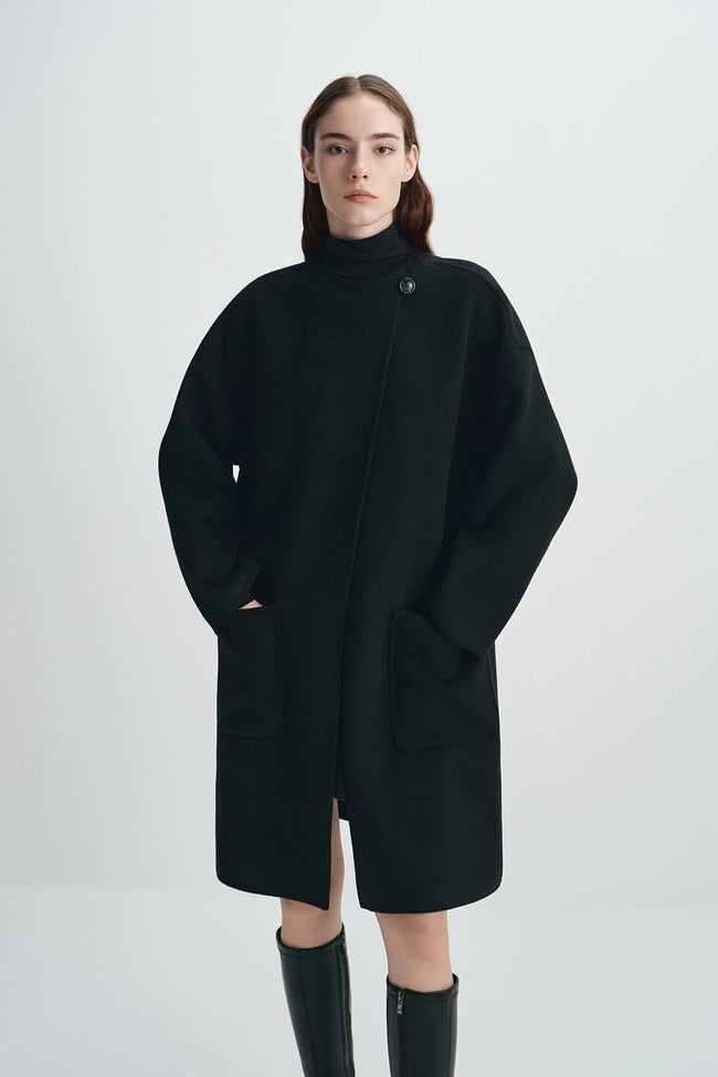 Dionis Pocket Coat Black