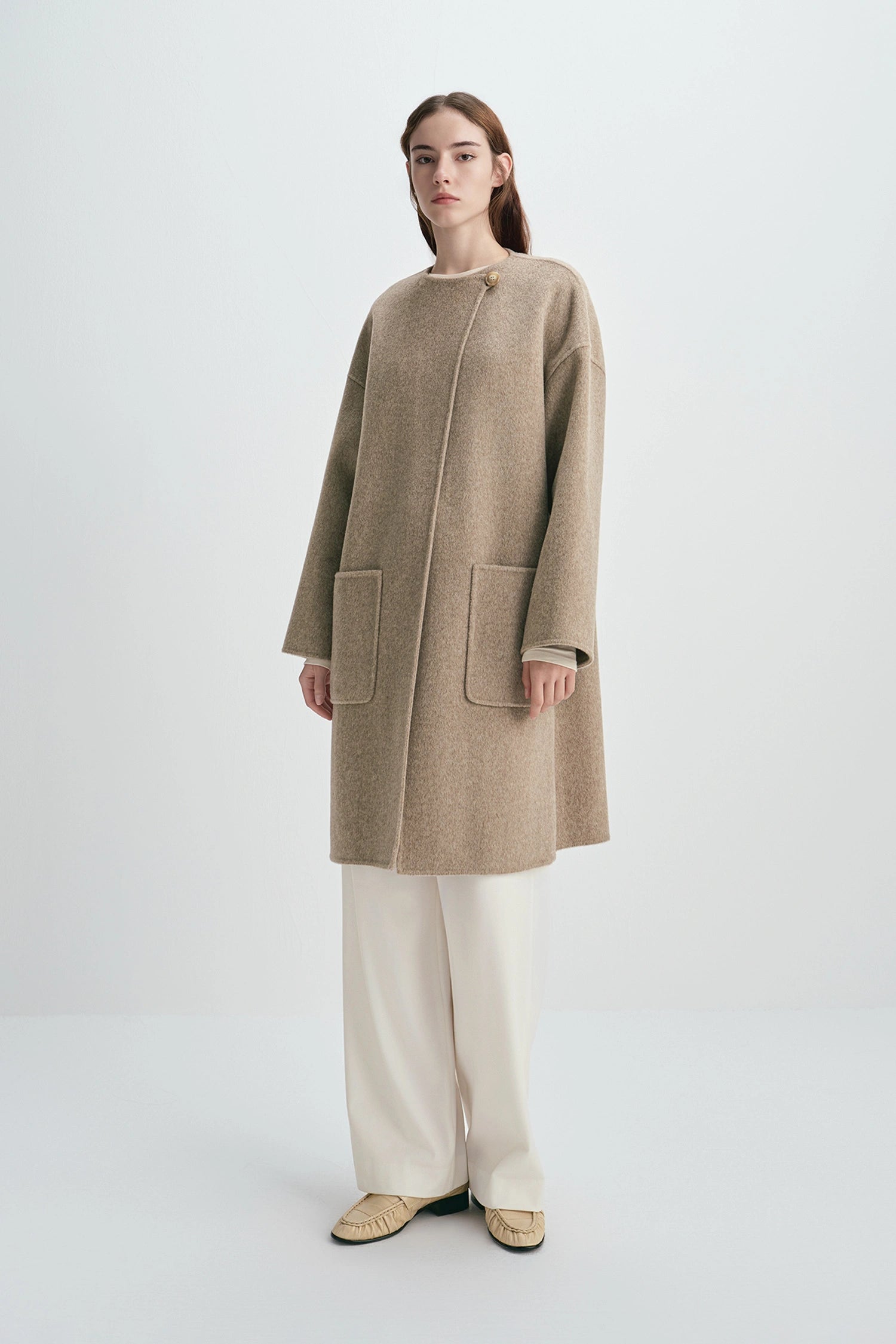 Dionis Pocket Coat Oak