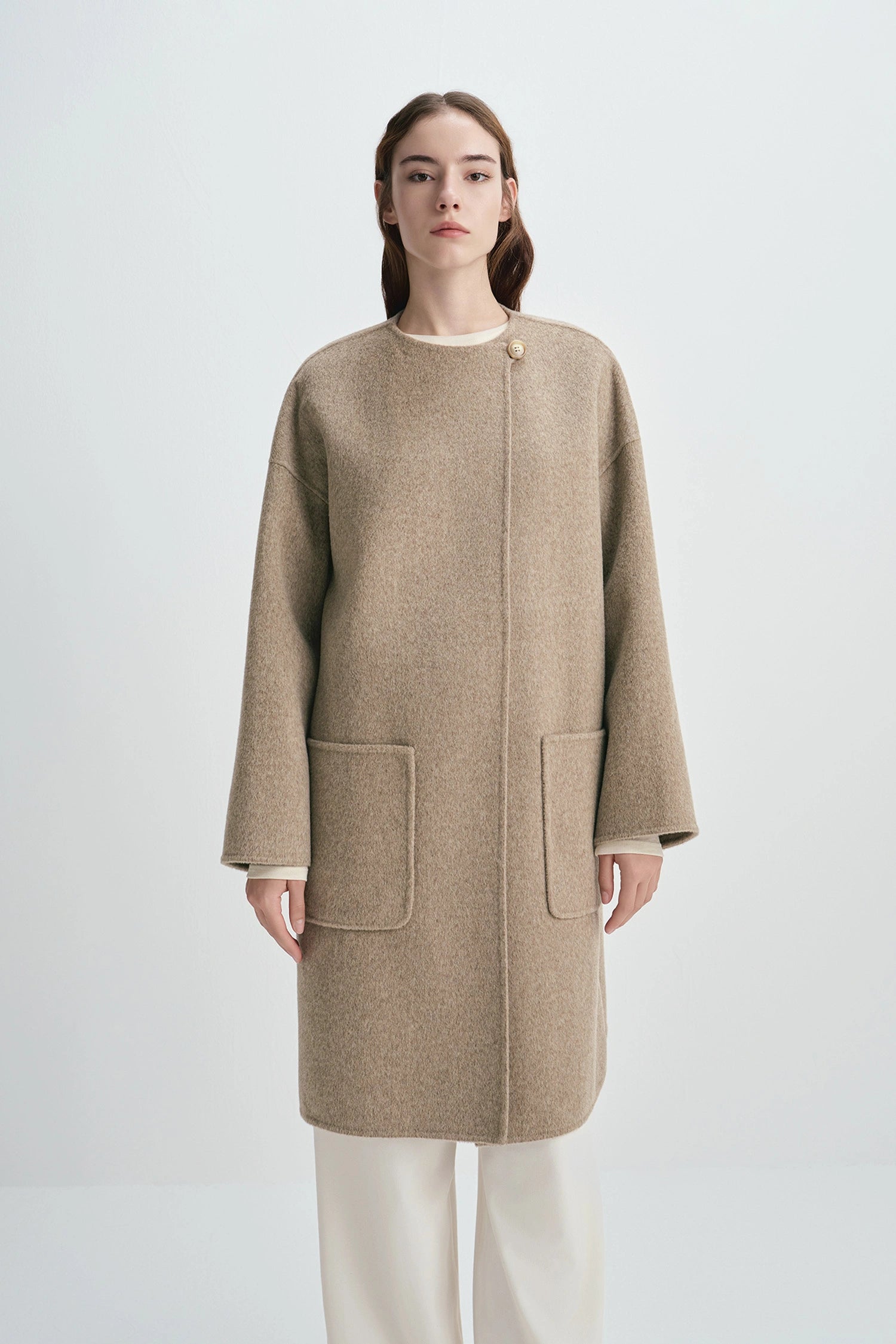 Dionis Pocket Coat Oak