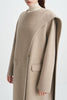 Milagros Scarf Handmade Coat Oak