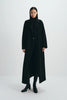Alfie Belted Handmade Coat Black