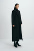 Alfie Belted Handmade Coat Black