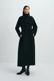 Alfie Belted Handmade Coat Black