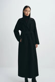 Alfie Belted Handmade Coat Black