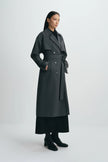 Gavin Trench Coat H.Charcoal