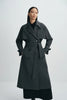 Gavin Trench Coat H.Charcoal