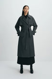 Gavin Trench Coat H.Charcoal