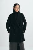 Rahi Double Breast Coat Black
