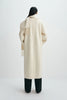 Greta Scarf Coat Creme