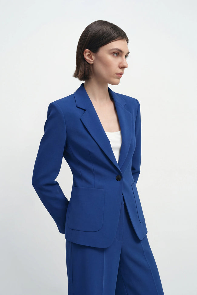 North 2 Pocket Blazer-S425JS911_Harbour