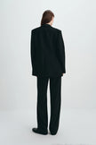 Gala Single Breast Blazer Black