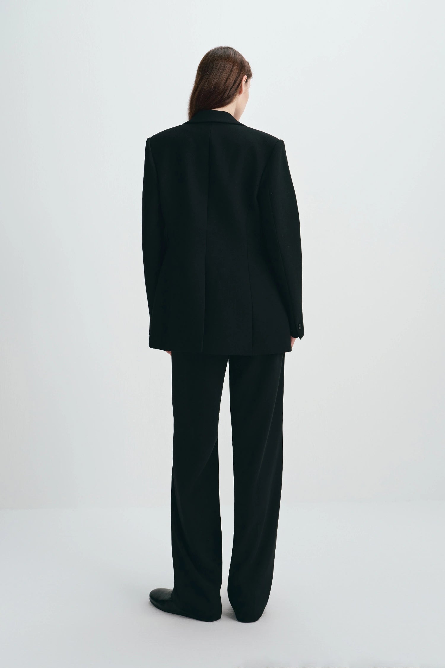 Gala Single Breast Blazer Black