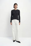 Richie Button Up Cable Sweater-H.Grey