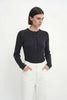 Richie Button Up Cable Sweater-H.Grey
