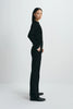 Jolene Crew Neck Top Black
