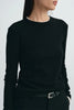 Jolene Crew Neck Top Black