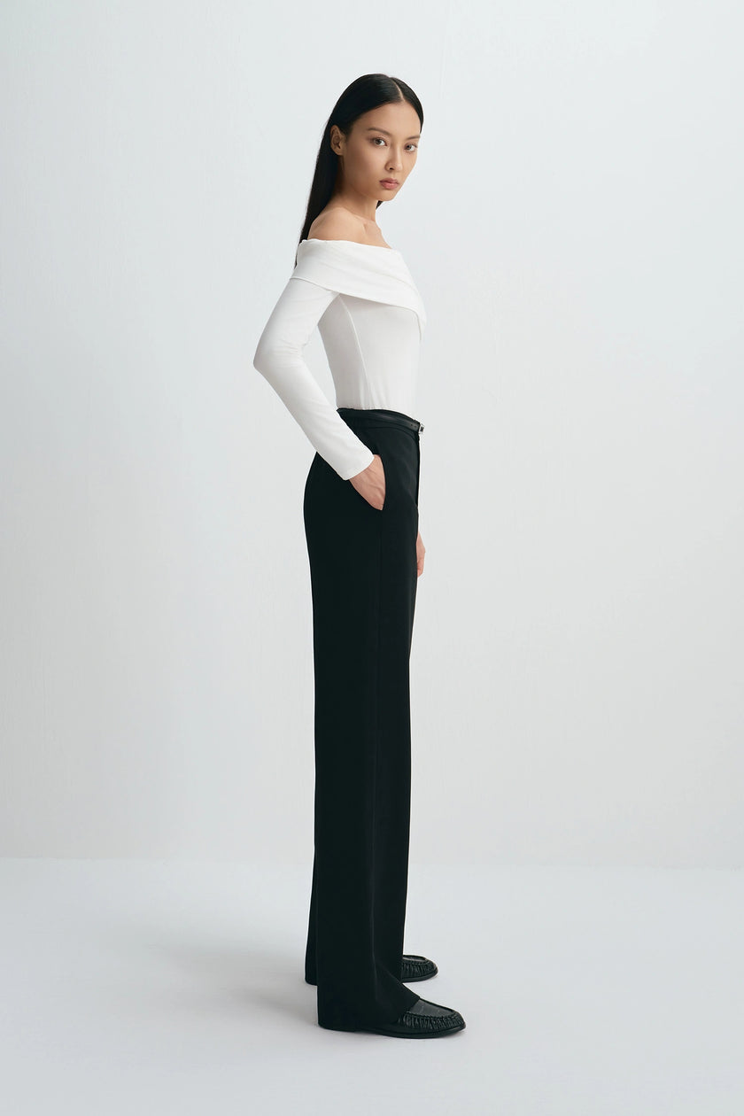 Shai Off Shoulder Top White