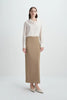 Bea Drape Neck Top Creme