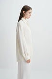 Zea Button Down Shirt Creme