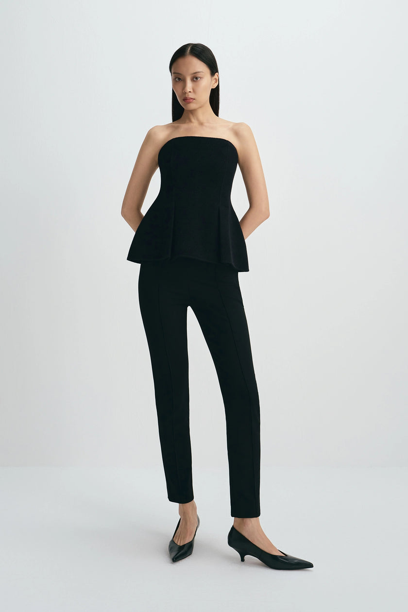 Ayla Strapless Top Black