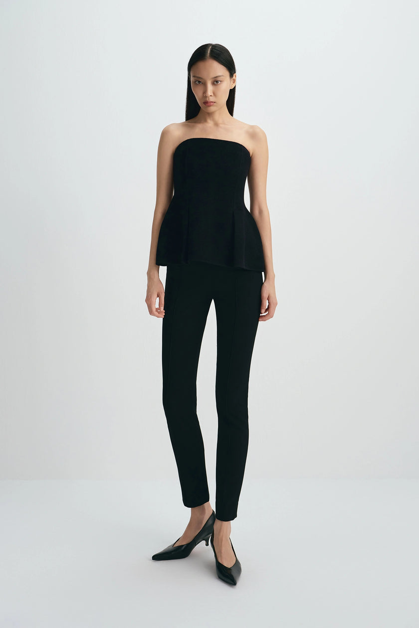 Ayla Strapless Top Black