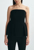 Ayla Strapless Top Black