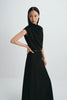 Tess Cowl Neck Top Black