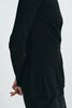 Sia Center Front Pleated Top Black