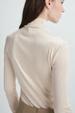 Nicola Turtleneck Top Buttercream