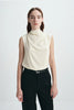 Arley Tie Neck Top CREME