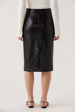 Bridget Faux Leather Skirt