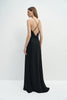 Louna Lace Cami Longline Dress Black