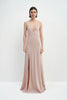 Maëva High Slit Maxi Dress Blush