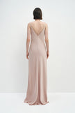 Maëva High Slit Maxi Dress Blush