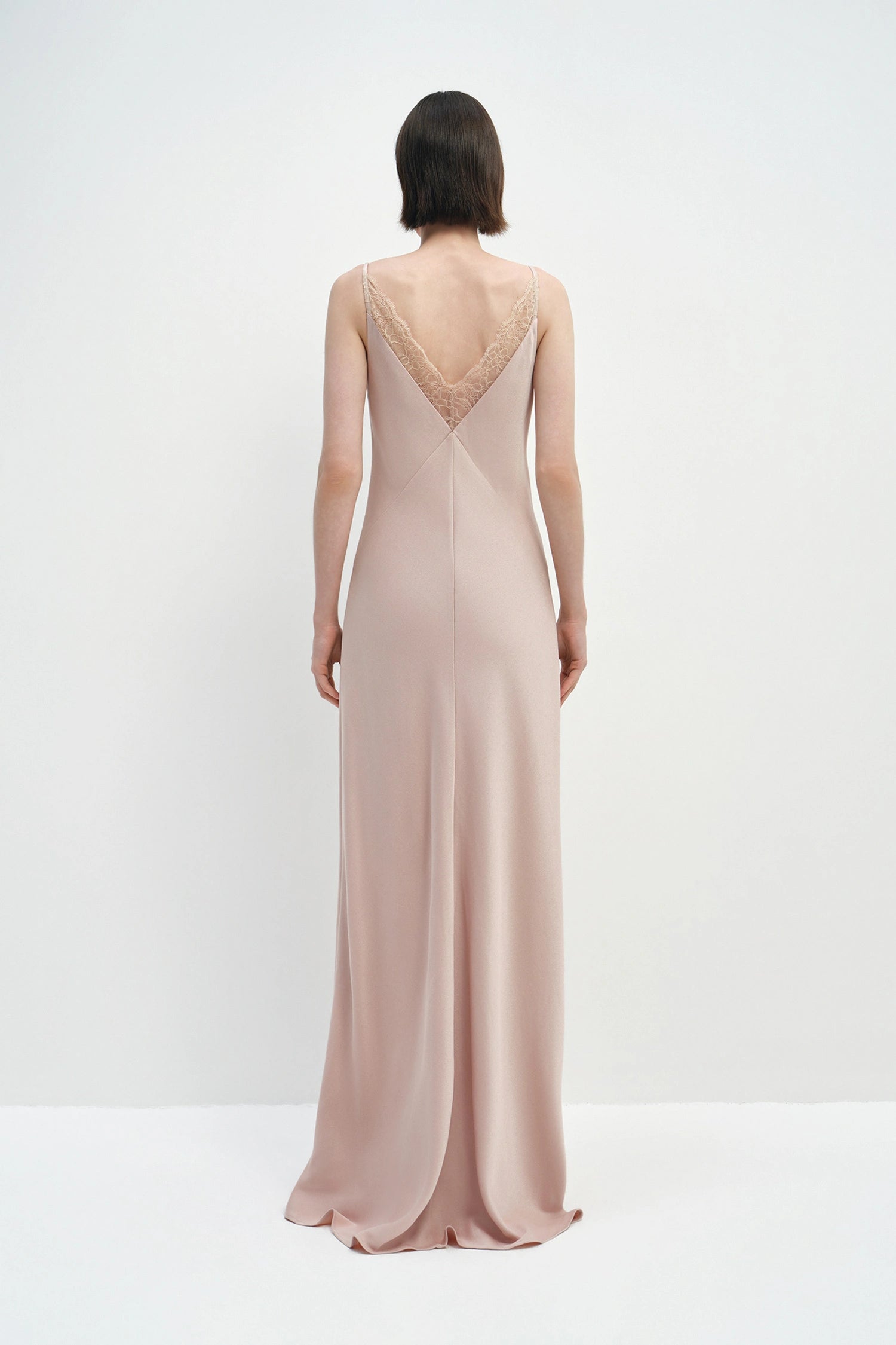 Maëva High Slit Maxi Dress Blush