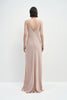 Maëva High Slit Maxi Dress Blush