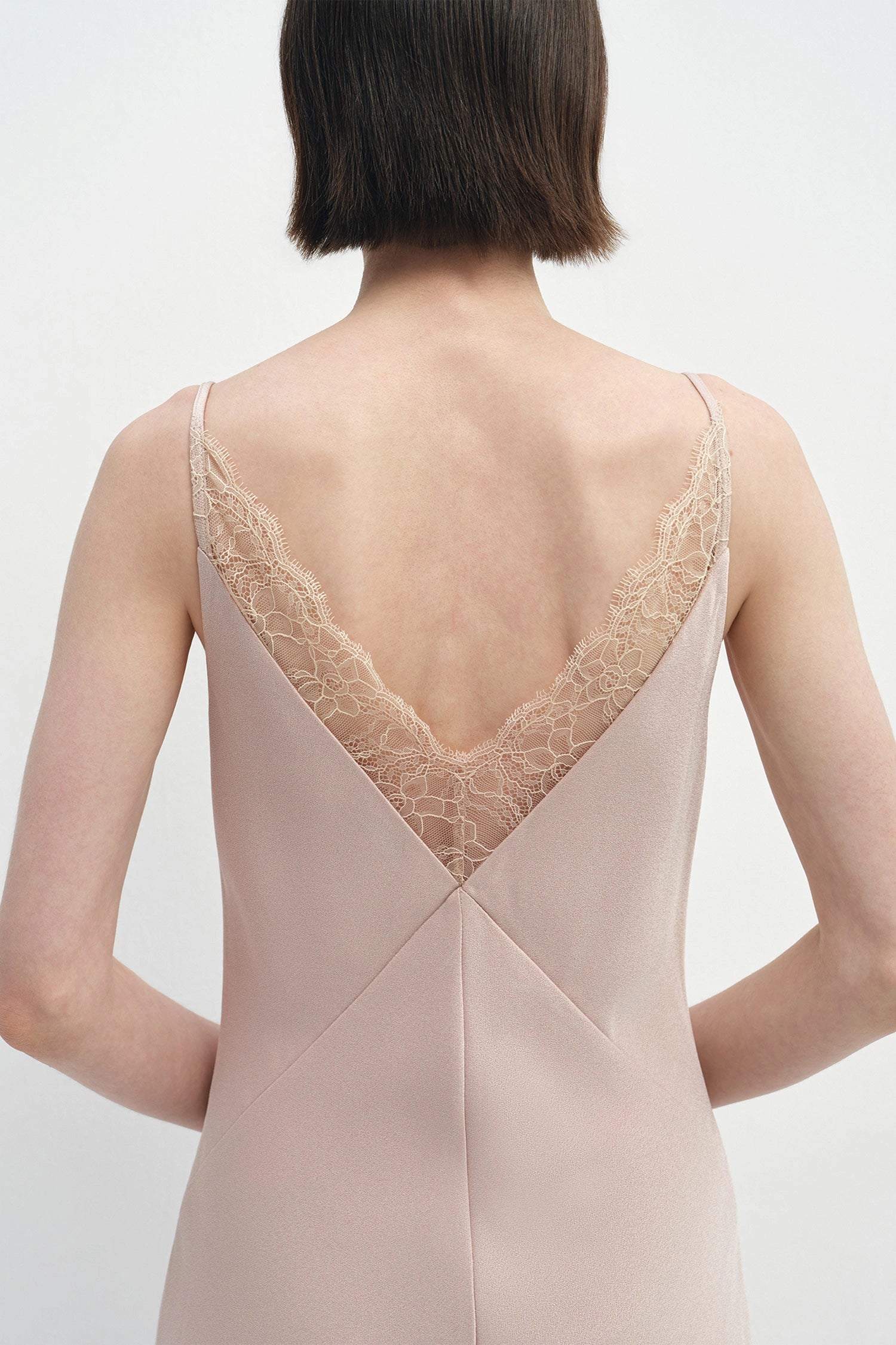 Maëva High Slit Maxi Dress Blush