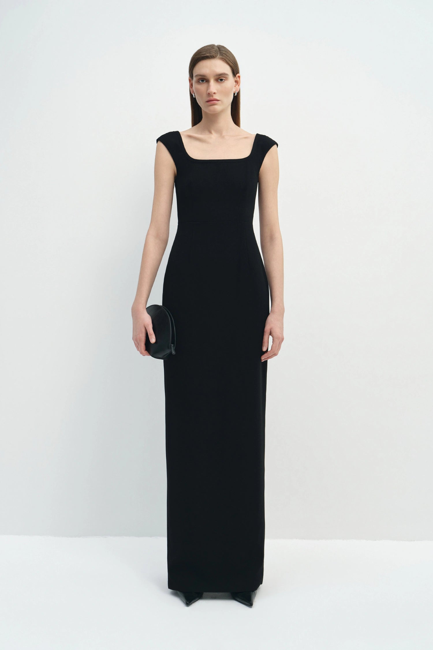 Naëlle Column Dress Black
