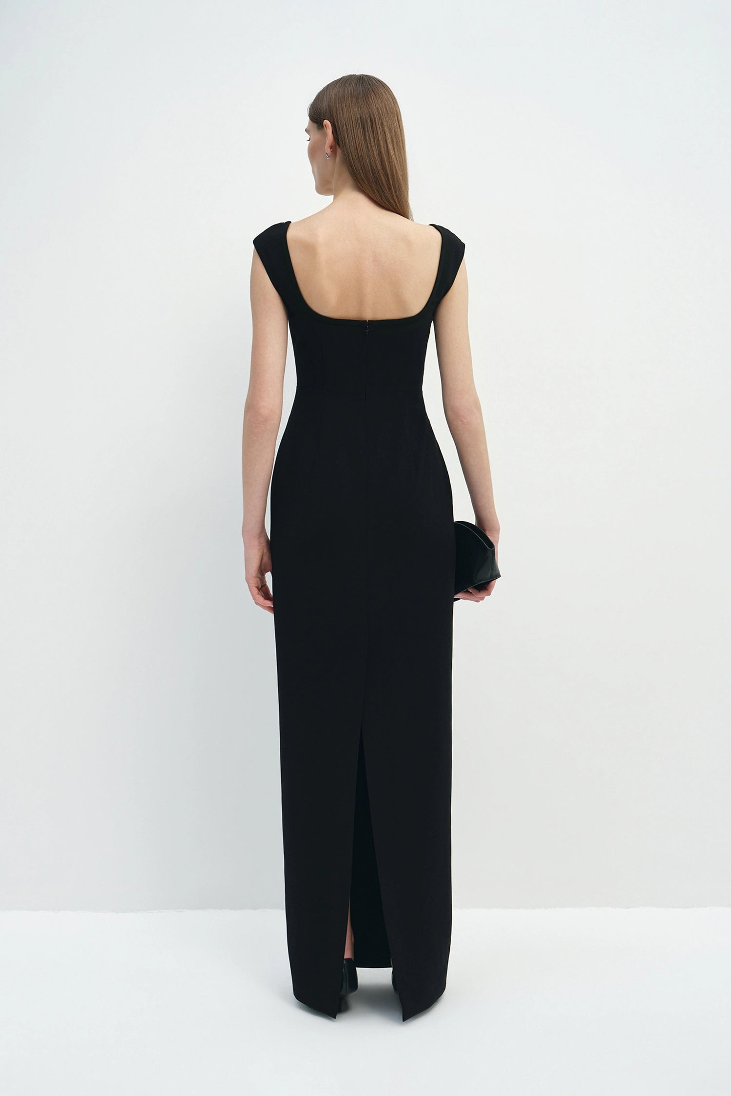 Naëlle Column Dress Black