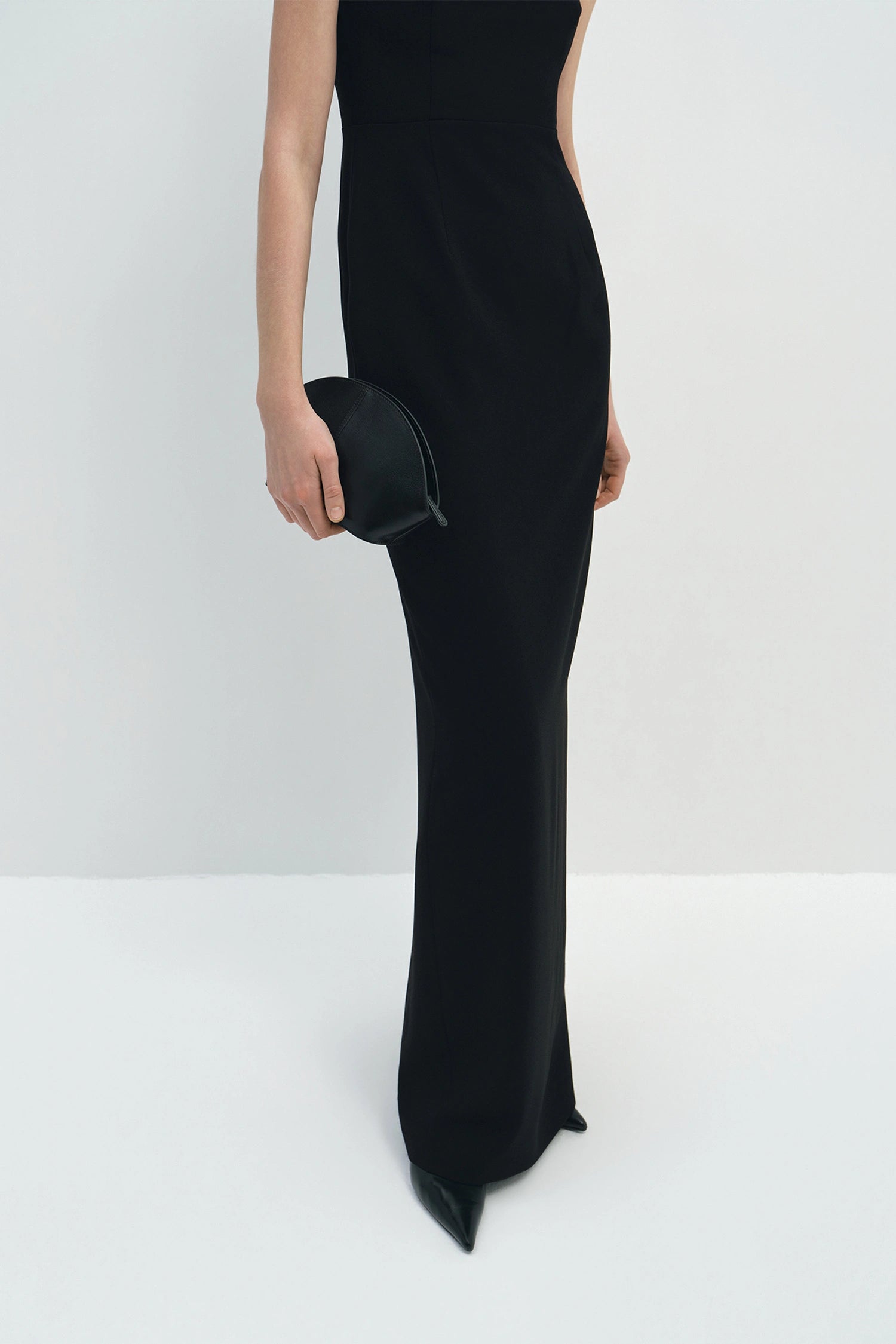 Naëlle Column Dress Black