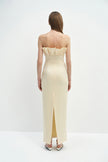 Violette Ruffled Top Dress Butter