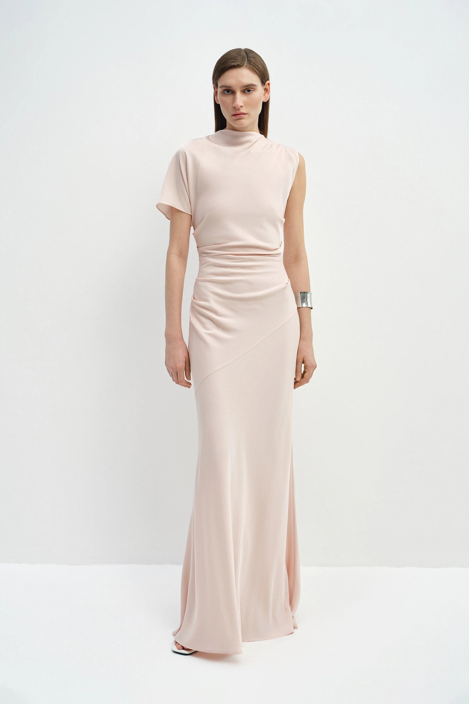 Zélie Longline Dress Blush