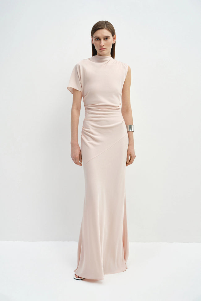 Zélie Longline Dress Blush
